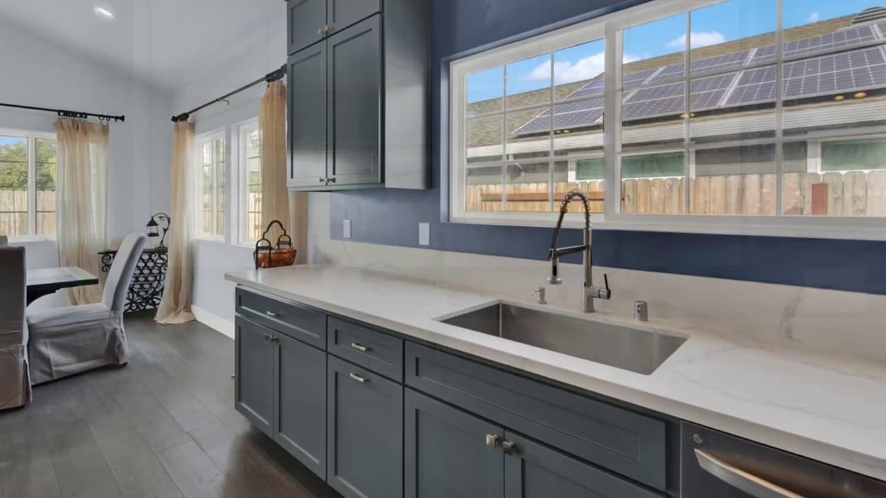 Kitchen Counter & Sink in Sacramento, CA — Keystone Building Services